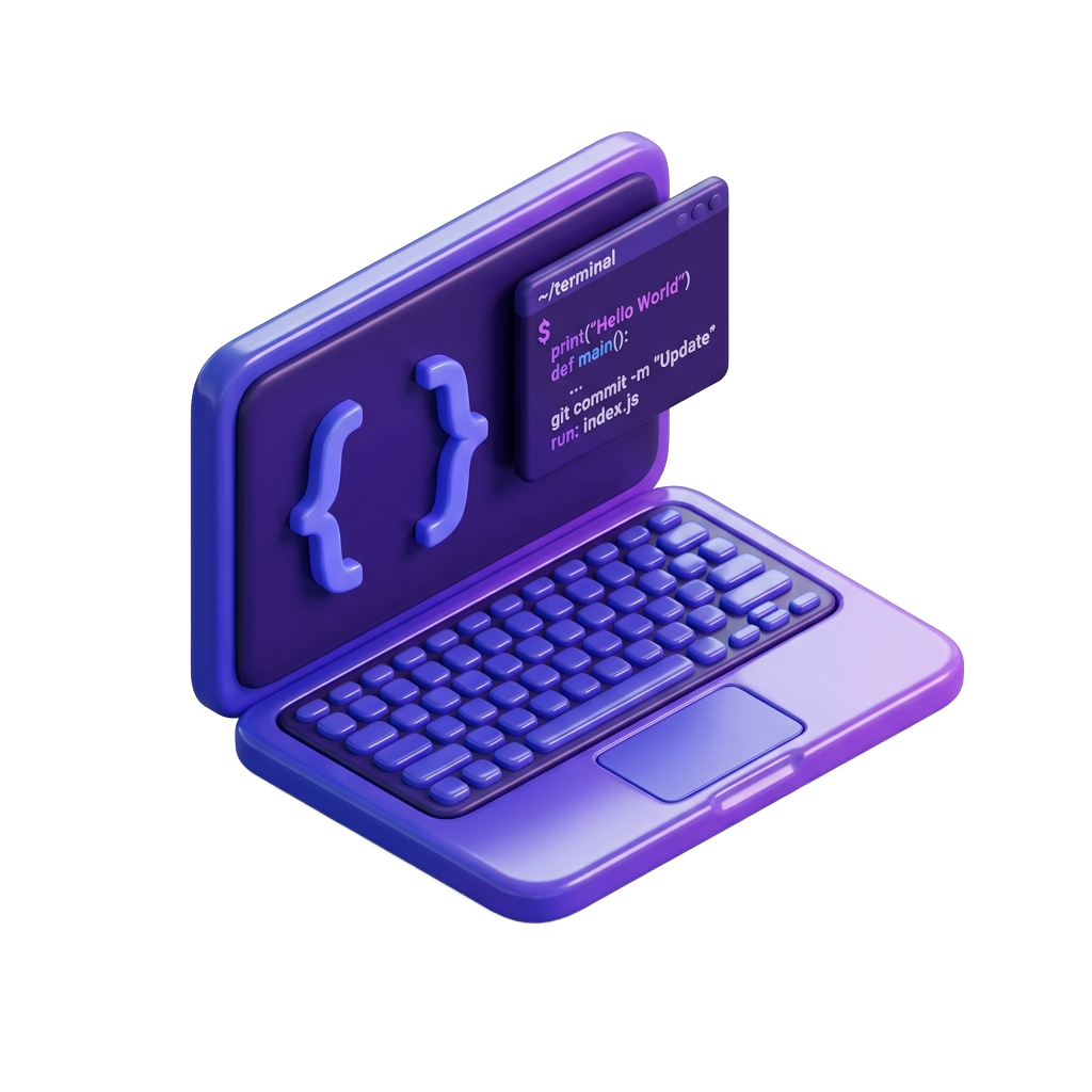 Developer 3D Icon